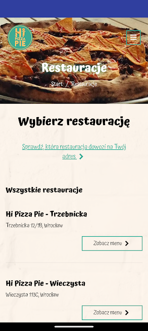 Hi Pizza Pie Screenshot 0