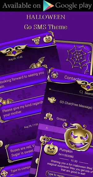 Halloween theme Screenshot 3