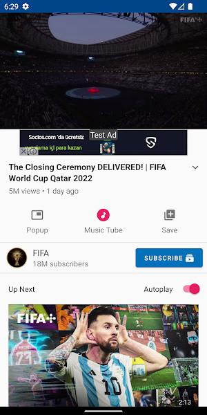 Play Tube - Block Ads Screenshot 2