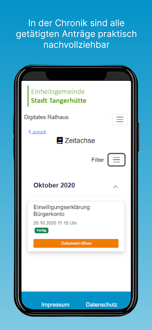 Digitales Rathaus Tangerhütte Screenshot 3