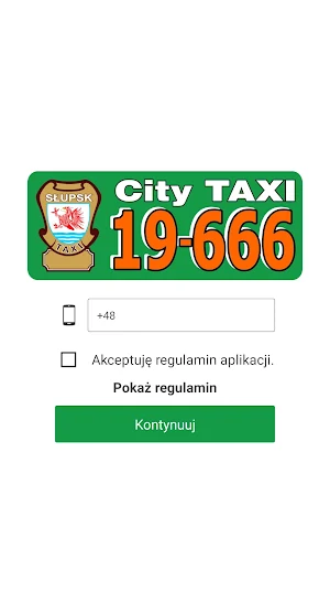 City Taxi Słupsk Screenshot 1