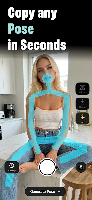 Pose Camera: AI Pose Maker Screenshot 0