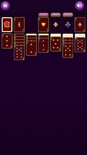 Rummy Rose Solitaire Screenshot 2