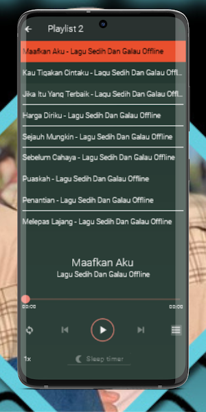 Lagu Sedih Dan Galau Offline Screenshot 2