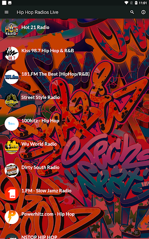 Hip Hop Radios Live Screenshot 0