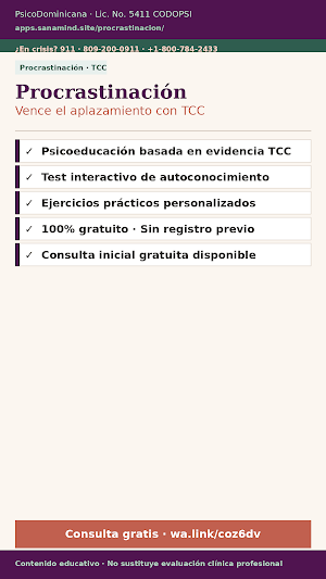Deja de Procrastinar Screenshot 0