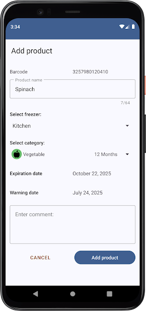 My Freezer Screenshot 2