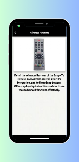SANYO TV Remote Guide Screenshot 2