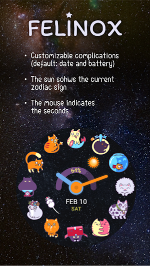 Felinox Watch Face Screenshot 1