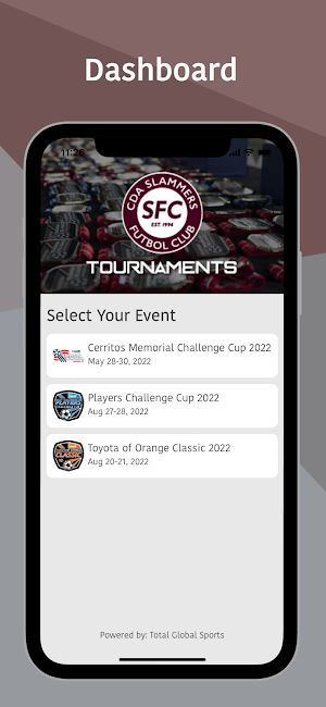 CDA Slammers Tournaments Screenshot 0