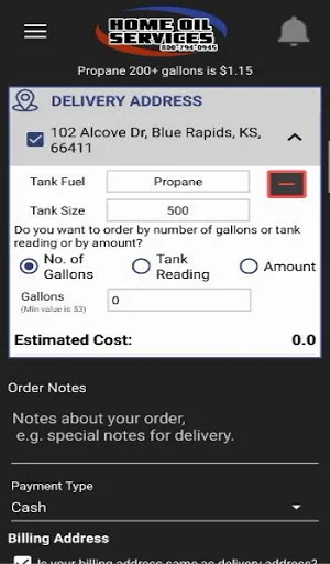 HOME OIL SERVICE Screenshot 3