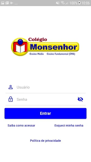 Colégio Monsenhor Screenshot 0
