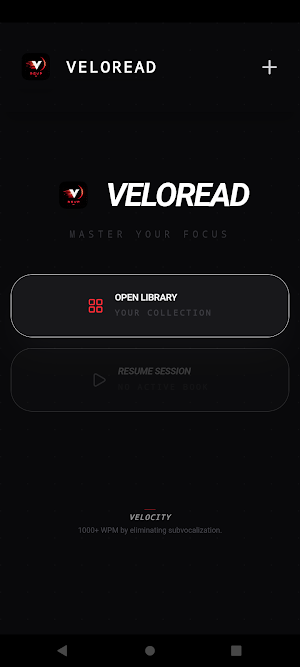 Veloread RSVP Screenshot 0