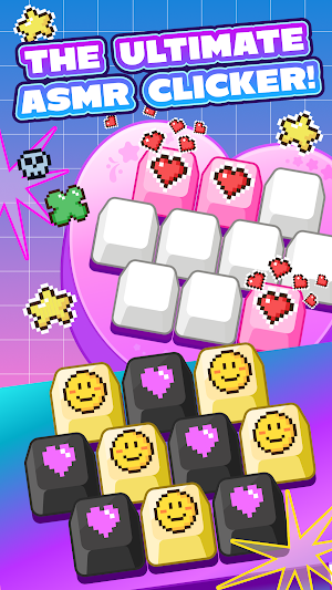 Clicker Rush - Keycap ASMR Screenshot 0