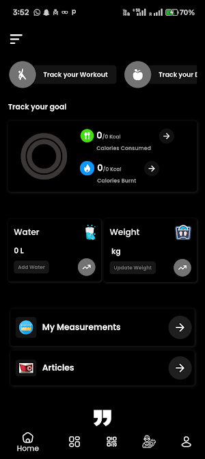 FitFinity Screenshot 0