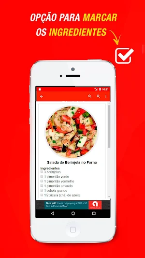 Receitas de Berinjela Screenshot 1