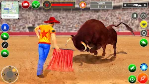 Bull Fighting Games-Bull Games Screenshot 1