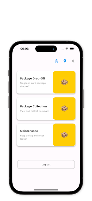 TZ Package Lockers Screenshot 0