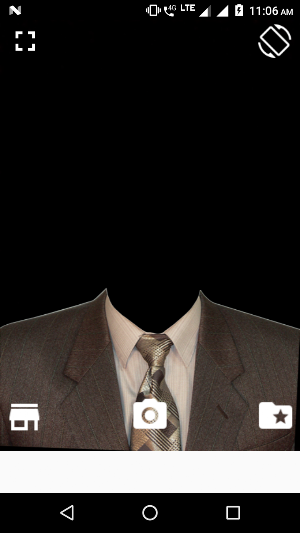 Men suit - Photo editor Screenshot 1