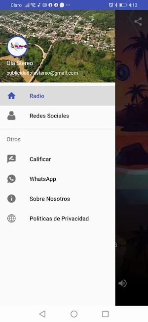 Ola Stereo 107.9 Screenshot 2