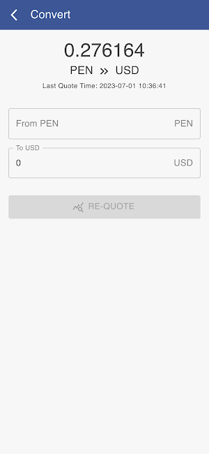 USD to PEN Screenshot 3
