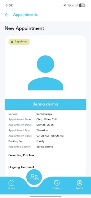 Defence TeleHealth App Screenshot 3