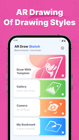 AR Draw - Sketch Anime Cartoon Screenshot 2