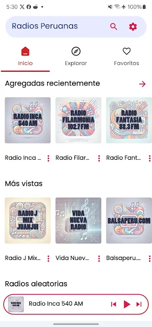 Radios Peruanas Screenshot 1
