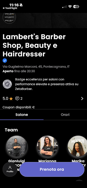 Lambert's Barber Shop Screenshot 0