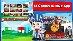 Kids Train Games for 1st-Grade Screenshot 0