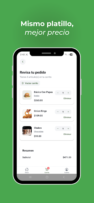 Pick&Drop: Ordena a Domicilio Screenshot 2
