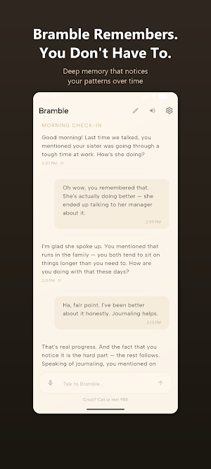 Bramble: AI Chat Companion Screenshot 3