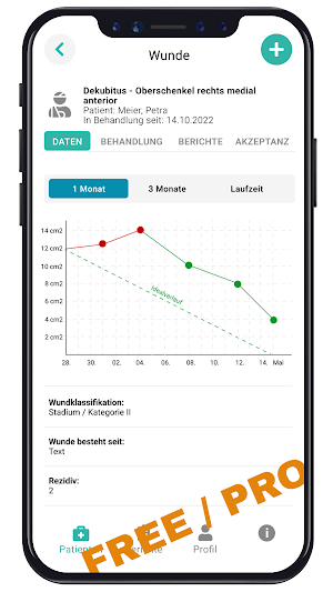 WUNDERA® Wundmanagement Screenshot 1
