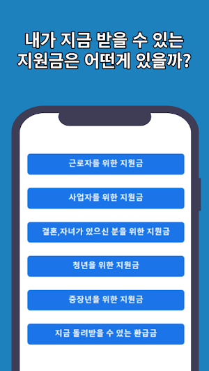 전국민 일상지원금 찾기 Screenshot 1