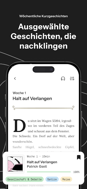 erlesen - Kurzgeschichten Screenshot 3