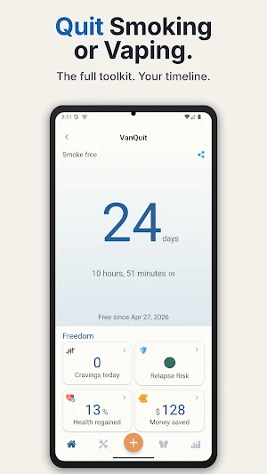 VanQuit: Quit Smoking & Vaping Screenshot 0