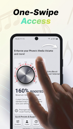 Volume Control: Sound Launcher Screenshot 1