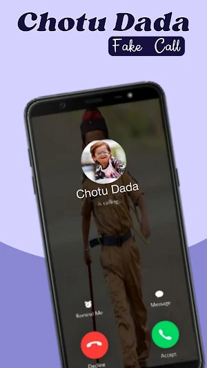 Chotu Dada - Fake video call Screenshot 2