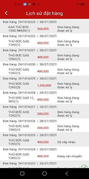 BIEN DONG GAS Screenshot 3