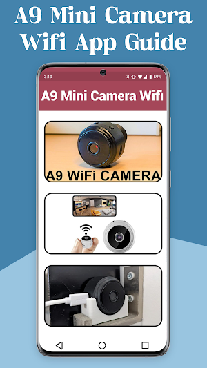 A9 Mini Camera Wifi App Guide Screenshot 1