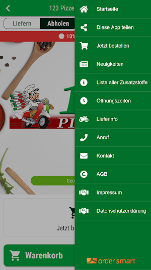 123 Pizzeria Rodgau Screenshot 2