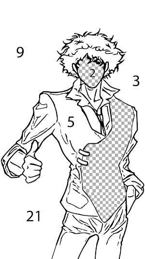 Anime color by number Screenshot 0
