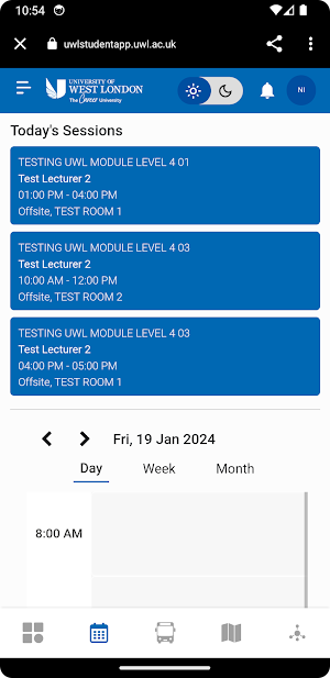 MyUWL Screenshot 1