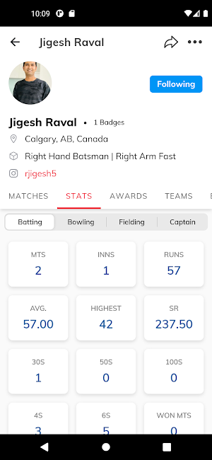 CrickPro - Cricket Scoring App Screenshot 2