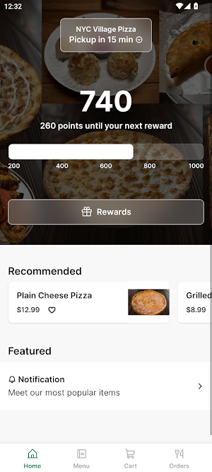 NYC Village Pizza Screenshot 0