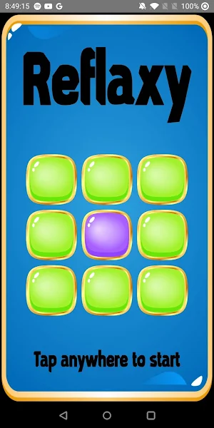 Reflaxy - Reflex Reaction Game Screenshot 0