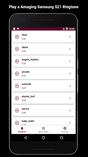 Ringtone for Galaxy S21 Screenshot 1