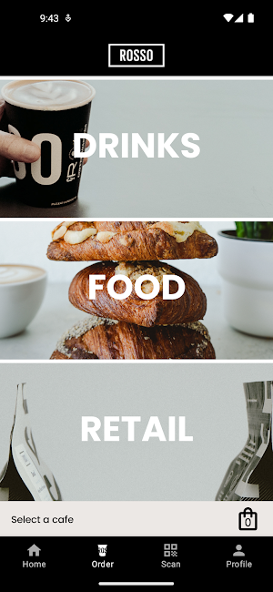 Rosso Coffee Roasters Screenshot 0