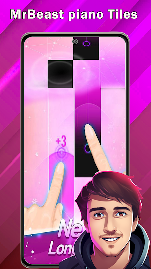 MrBeast piano Tiles Screenshot 3