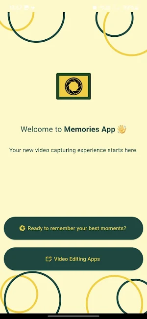 Memories App Screenshot 0